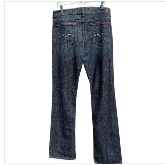 7 For All Mankind Dark Blue Jeans Size 30 Women's - Picture 10 of 10